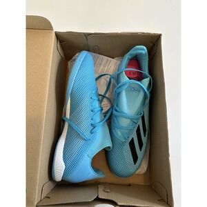 Adidas Men's Size 10 X 19.3 TF Blue White Indoor Soccer Shoes With Box
